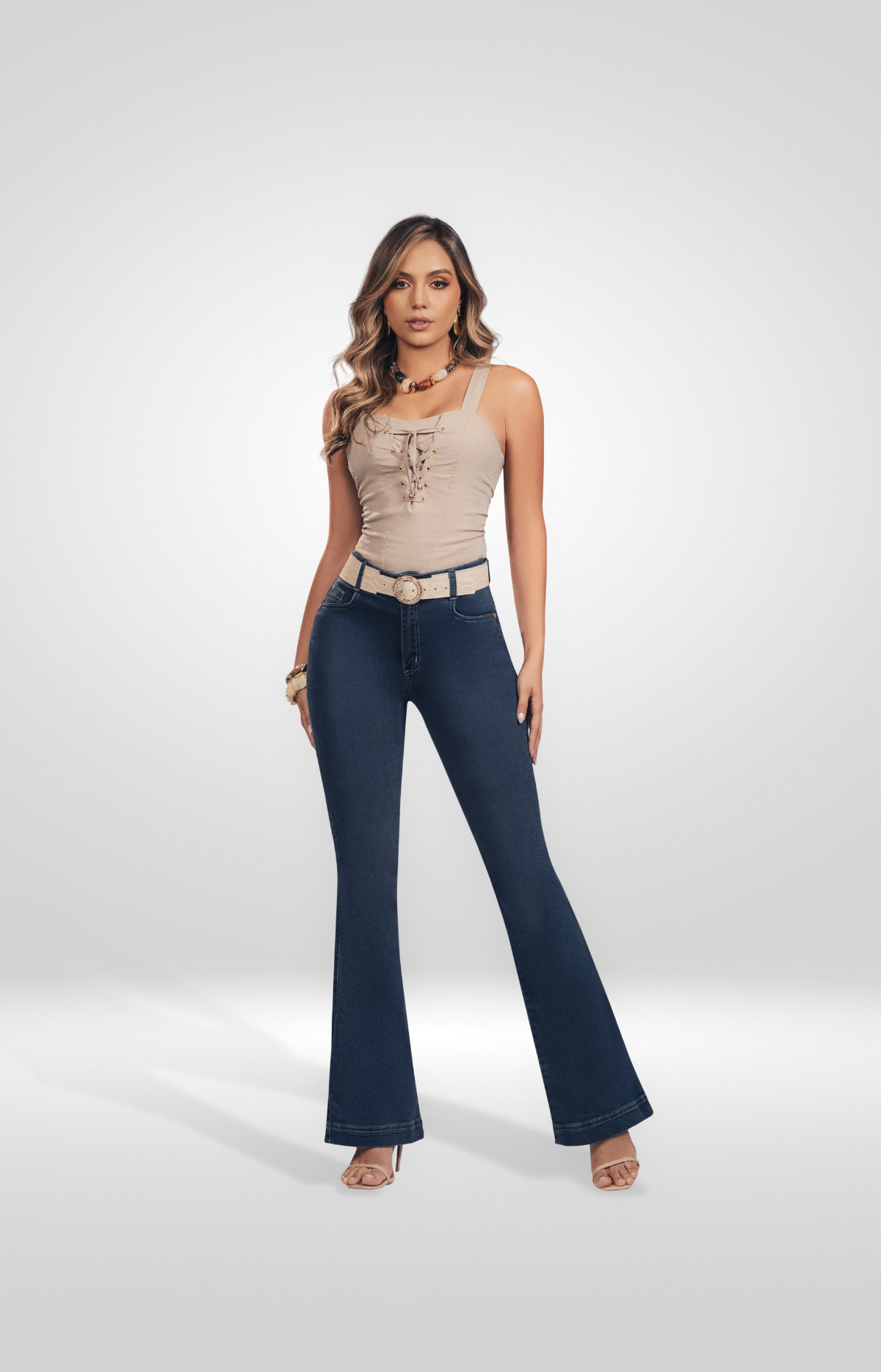1737 FLARE POWER FIT ULTRA STRECH CARISMA JEANS