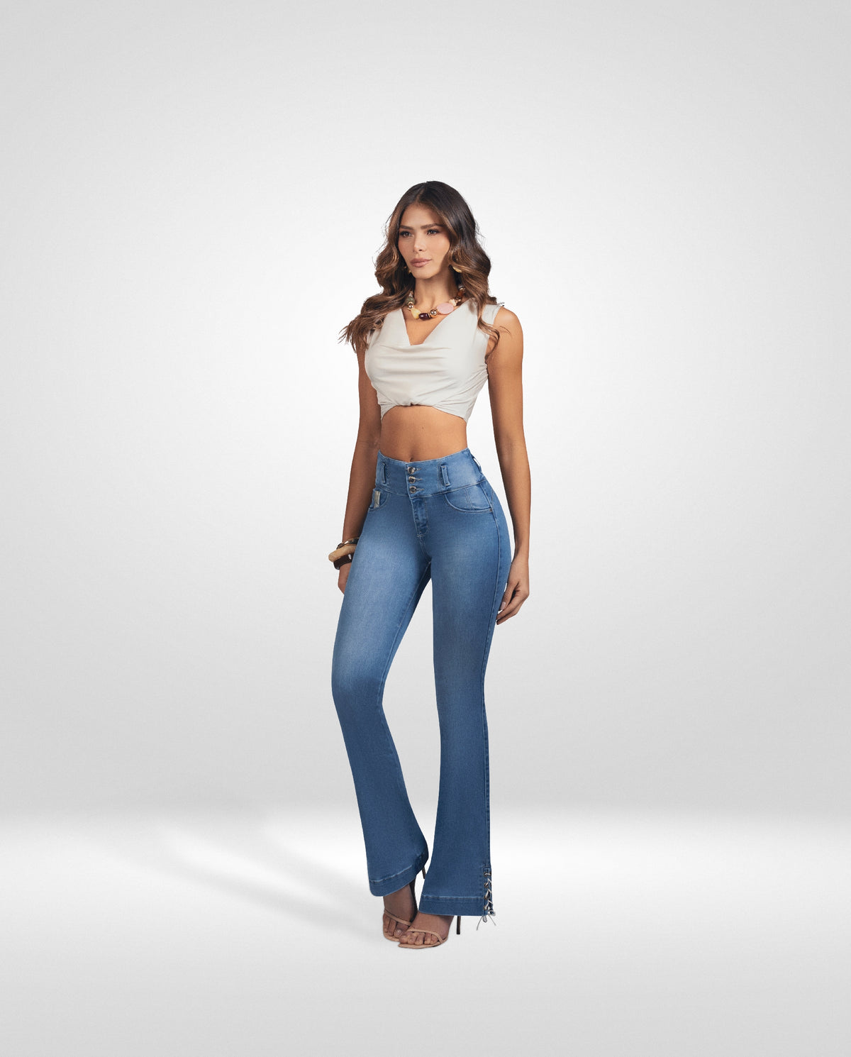 1742 FLARE POWER FIT ULTRA STRECH CARISMA JEANS